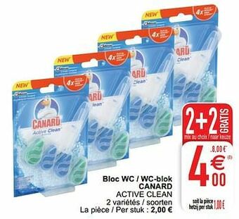 Cora Bloc wc - wc-blok canard active clean aanbieding
