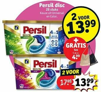 Kruidvat Persil disc aanbieding