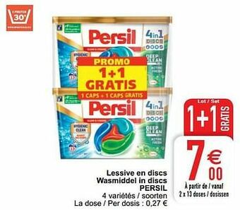 Lessive en discs wasmiddel in discs persil