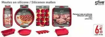 Cora Plat pour cake en silicone siliconen cakevorm pro aanbieding
