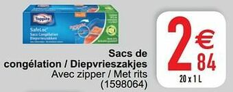 Sacs de congélation - diepvrieszakjes