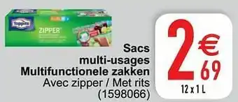 Sacs multi-usages multifunctionele zakken