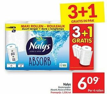 Nalys keukenpapier absorb, resist of wish