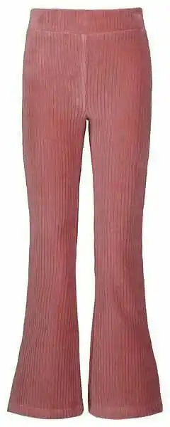 HEMA HEMA Kinderlegging Flared Corduroy Roze (roze) aanbieding