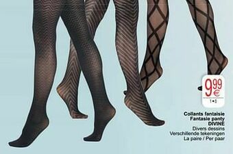 Cora Collants fantaisie fantasie panty divine aanbieding