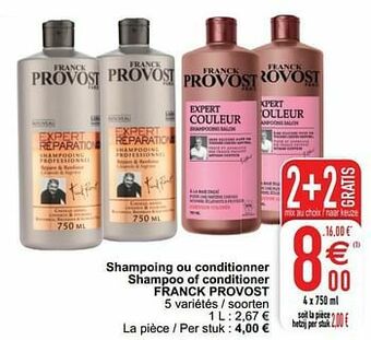 Cora Shampoing ou conditionner shampoo of conditioner franck provost aanbieding