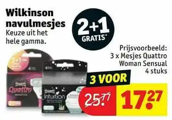 Kruidvat Mesjes quattro woman sensual aanbieding
