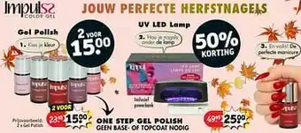 Kruidvat Gel polish aanbieding