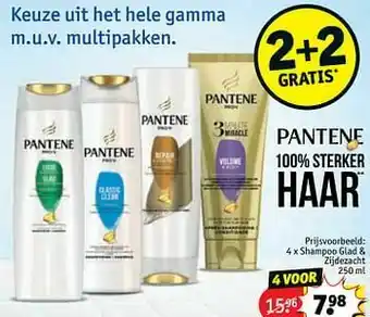 Kruidvat Shampoo glad + zijdezacht aanbieding