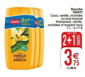 Cora Douche tahiti aanbieding