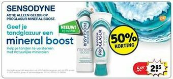 Kruidvat Sensodyne proglasur mineral boost aanbieding