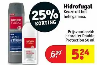Kruidvat Deoroller double protection aanbieding