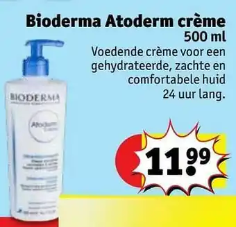 Kruidvat Bioderma atoderm crème aanbieding