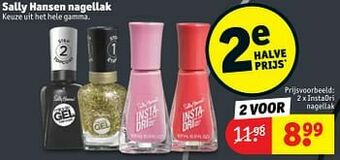 Kruidvat Instadri nagellak aanbieding