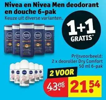 Kruidvat Deoroller dry comfort aanbieding