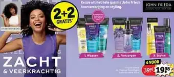 Kruidvat Frizz ease secret agent touch-up crème aanbieding