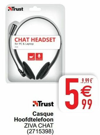 Cora Casque hoofdtelefoon ziva chat aanbieding