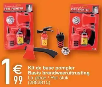 Cora Kit de base pompier basis brandweeruitrusting aanbieding