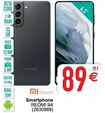 Cora Xiaomi smartphone redmi 9a aanbieding