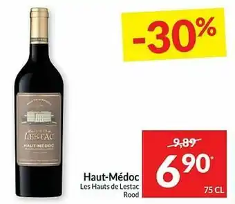 Intermarché Haut-médoc les hauts de lestac rood aanbieding