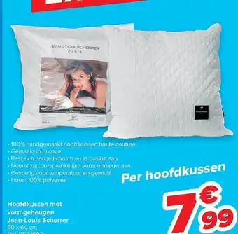 Hoofdkussen Met Vormgeheugen Jean-louis Scherrer