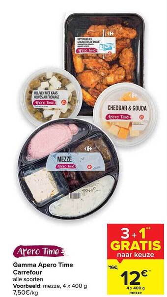 Carrefour Gamma Apero Time Carrefour aanbieding