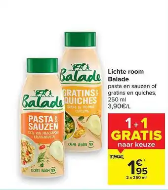 Carrefour Lichte Room Balade aanbieding