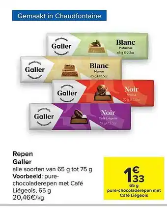 Carrefour Repen Galler aanbieding