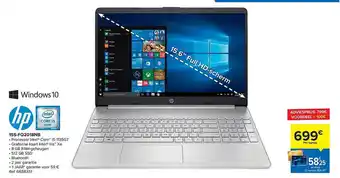 Carrefour Hp Laptop 15s-fq2018nb aanbieding