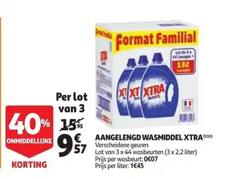 Aangelengd Wasmiddel Xtra