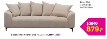 Leen Bakker Zetel Elsa aanbieding