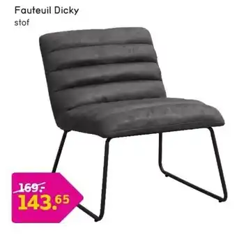 Leen Bakker Fauteuil Dicky aanbieding