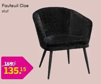 Leen Bakker Fauteuil Cloe aanbieding
