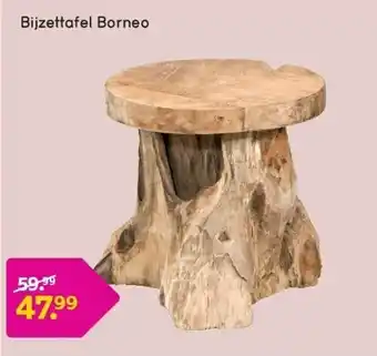 Leen Bakker Bijzettafel Borneo aanbieding