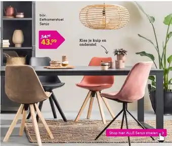 Leen Bakker Eetkamerstoel Senja aanbieding