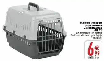 Malle de transport pour animaux dierendraagtas gipsy
