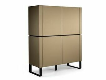 Deba Meubelen Barkast TABU smal - Goud Goud aanbieding