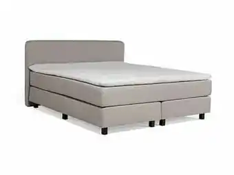 Deba Meubelen Boxspring ANTWERPEN incl. matras en topper - Beige Beige aanbieding