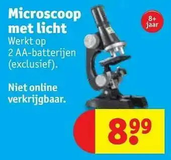 Microscoop met licht
