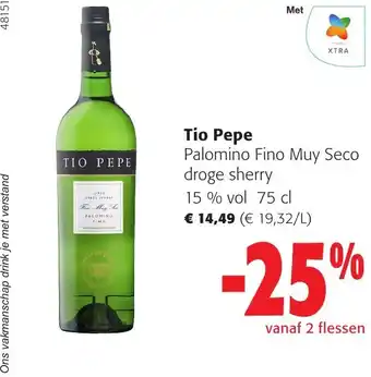 Tio Pepe 15 % vol 75 cl