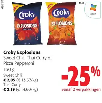 Colruyt Croky Explosions 150g aanbieding