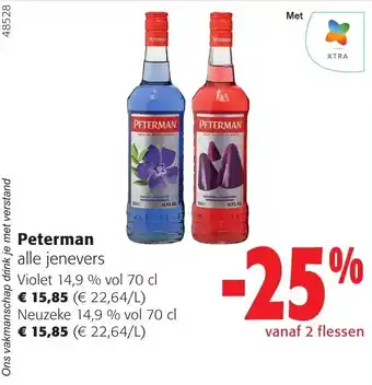 Colruyt Peterman 14,9% vol 70 cl aanbieding