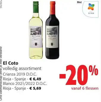 Colruyt El Coto aanbieding
