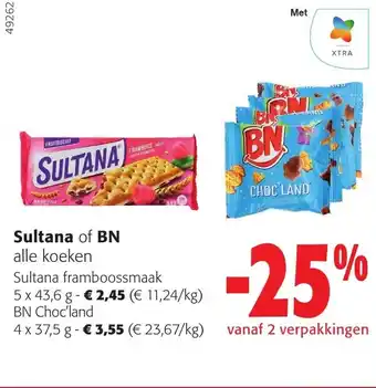 Sultana of BN alle koeken