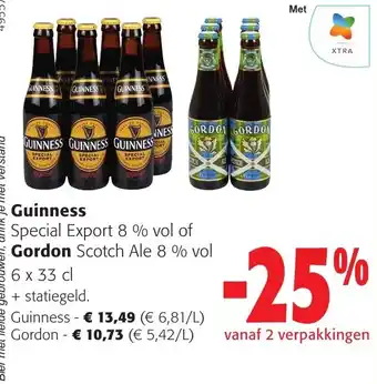 Colruyt Guinness of Gordon aanbieding