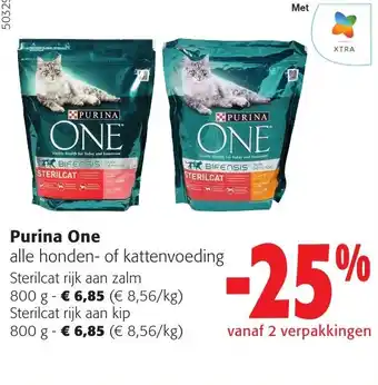 Colruyt Purina One aanbieding