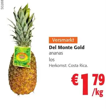Colruyt Del Monte Gold ananas aanbieding