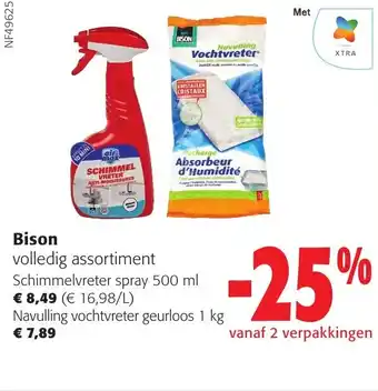 Colruyt Bison volledig assortiment aanbieding