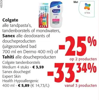 Colgate, Sanex of Tahiti
