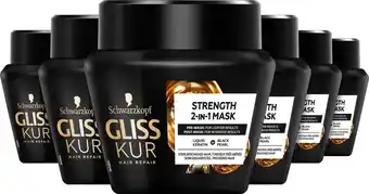 Bol.com Gliss Ultimate Repair Masker 6x 300ml aanbieding